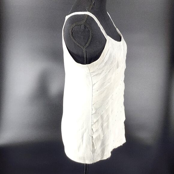 White House Black Market Multi-Layered Multi-Textured 3-String Tank Size S - Picture 4 of 10